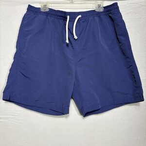 TailorByrd Mens Swim Trunks XXL Blue Lined Beach Board Shorts Drawstring